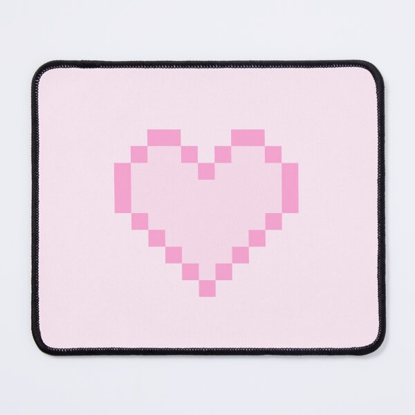 Item preview, pastel pink pixel heart designed and sold by Cre8iveCat.