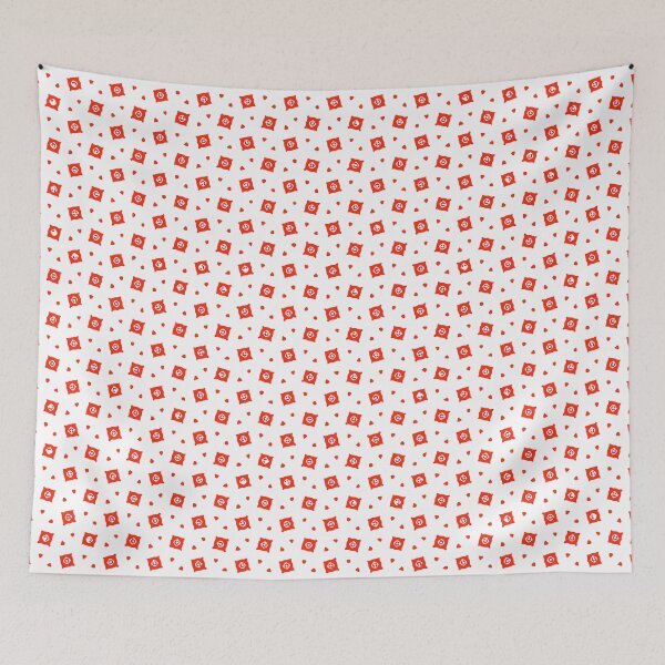 Item preview, Red Floral Starburst Harmony designed and sold by HarmonyCreation.