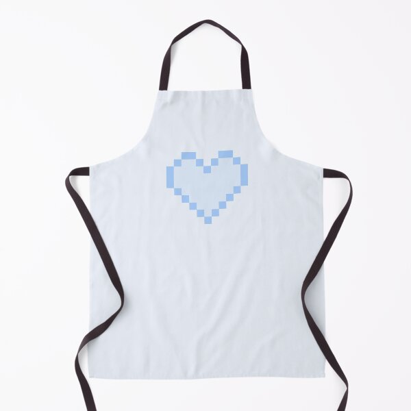 Item preview, pastel blue pixel heart designed and sold by Cre8iveCat.
