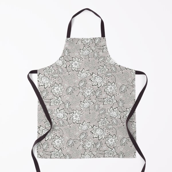 Item preview, Cheerful Folk, Light beige flowers on a light brown background designed and sold by Alex  Blud.