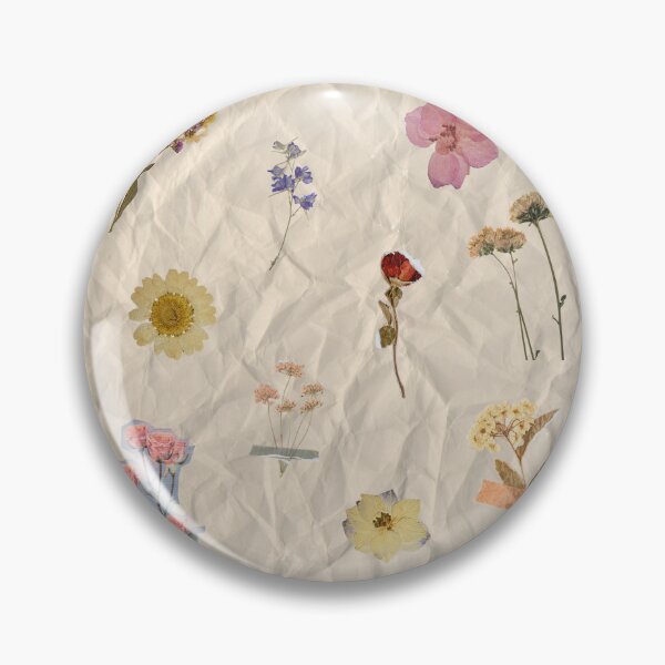 Item preview, Dried Scrapbook Flowers with Paper Texture Background designed and sold by designsbylaur3n.