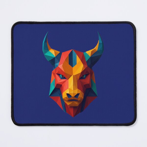 Item preview, A traditional devil mask, origami, bull vector art  designed and sold by VugArtShop.