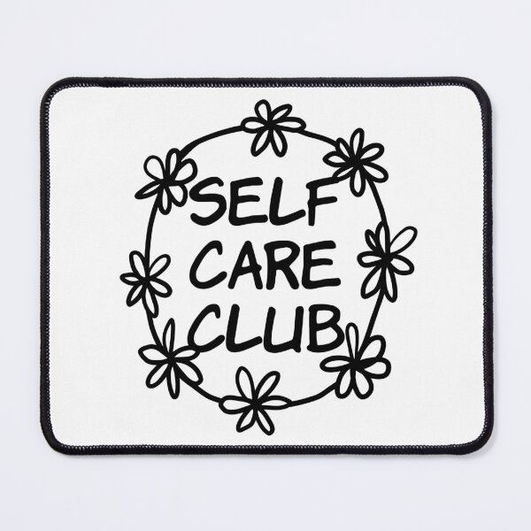 Item preview, Self Care Club (black) designed and sold by Ally Designs.