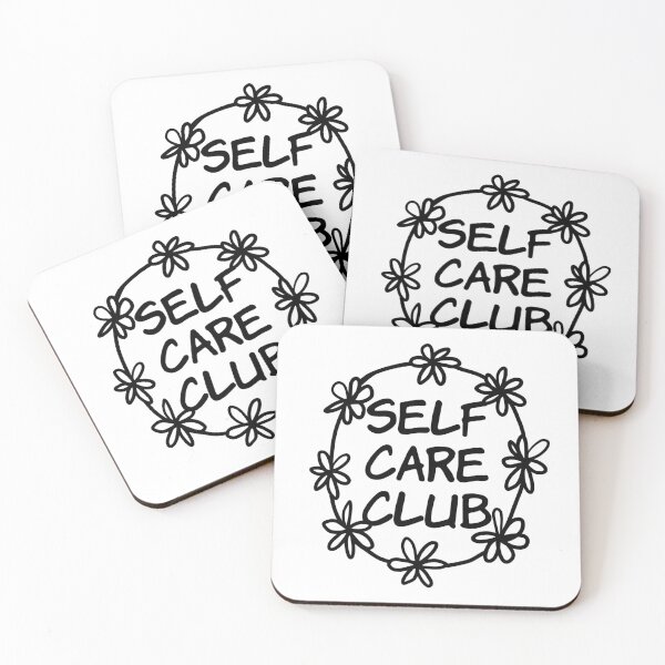 Item preview, Self Care Club (black) designed and sold by Ally Designs.