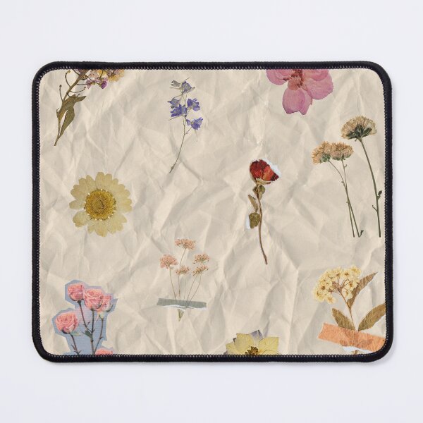 Item preview, Dried Scrapbook Flowers with Paper Texture Background designed and sold by designsbylaur3n.