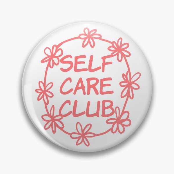 Item preview, Self Care Club (pink) designed and sold by Ally Designs.