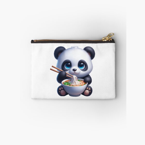 Item preview, Cute Panda Eating Noodles 3 designed and sold by PANDALOVEART.