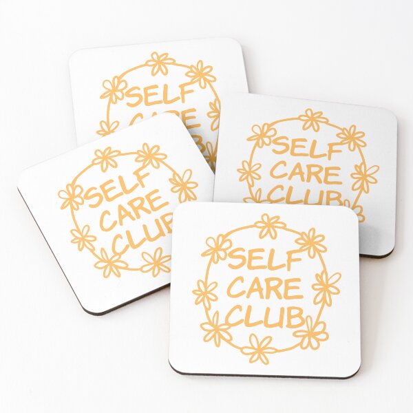 Item preview, Self Care Club (orange) designed and sold by Ally Designs.