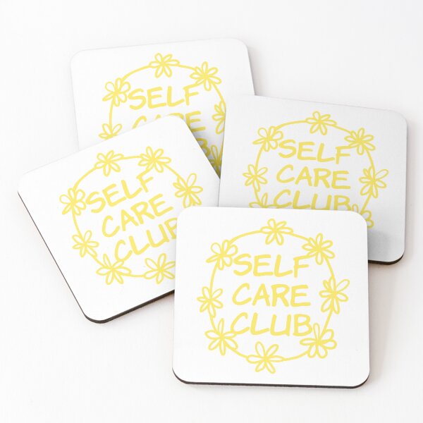 Item preview, Self Care Club (yellow) designed and sold by Ally Designs.