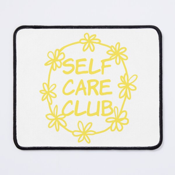 Item preview, Self Care Club (yellow) designed and sold by Ally Designs.