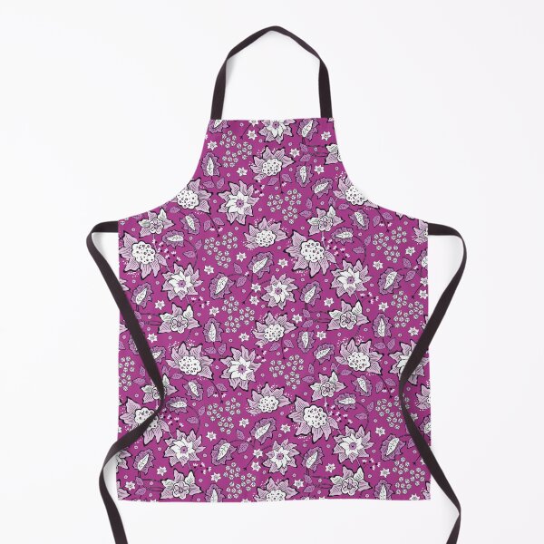 Item preview, Cheerful Folk, Light fuchsia flowers on fuchsia background designed and sold by Alex  Blud.