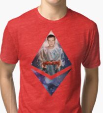 Heavenly Vitalik Ethereum Icon Tri-blend T-Shirt