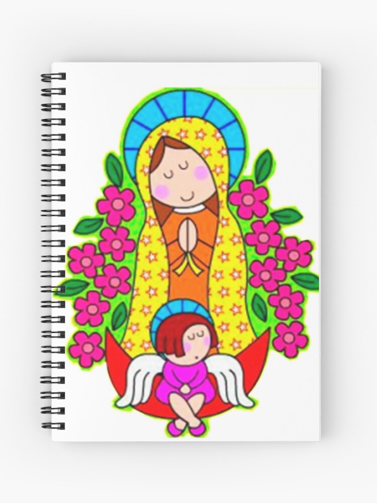 Cuaderno de espiral «Virgen de Guadalupe » de Luisombra | Redbubble