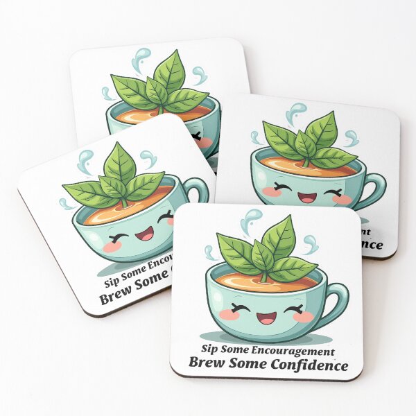 Item preview, encourage mint - Sip & Succeed designed and sold by BROWNEESHOUSE.