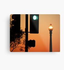 Traffic Light Metal Print