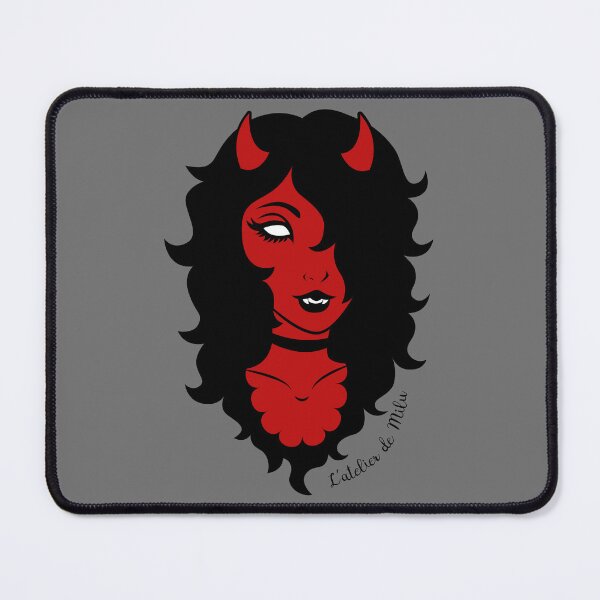 Item preview, Face of evil - Grey background designed and sold by L'Atelier de Milu.