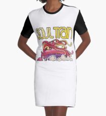 Soul Train TV Show Graphic T-Shirt Dress