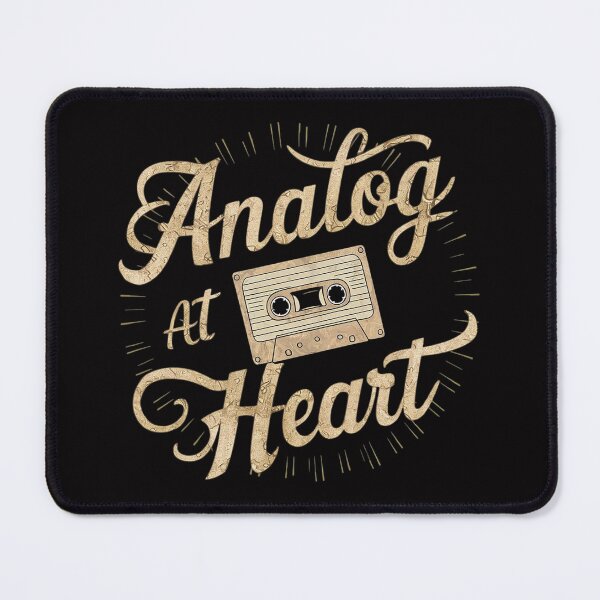 Artikelvorschau, Analog At Heart Kassettenband entworfen und verkauft von 100Sunsets.