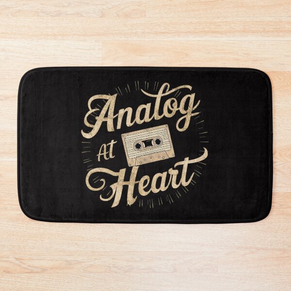 Item preview, Analog At Heart Cassette Tape designed and sold by 100Sunsets.