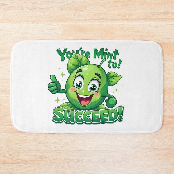 Item preview, encourage mint - Minty Motivation designed and sold by BROWNEESHOUSE.