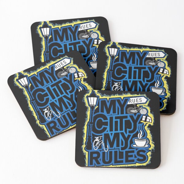 Item preview, My City, My Rules Tee designed and sold by Kuczyn.