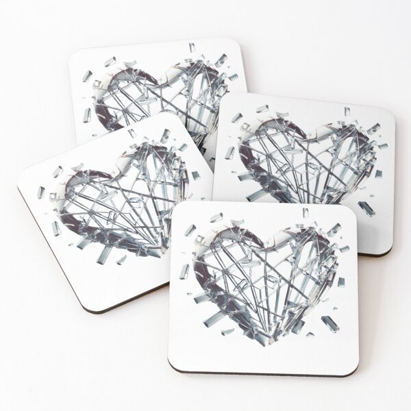 Item preview, Shattered Glass Heart designed and sold by WildVista.