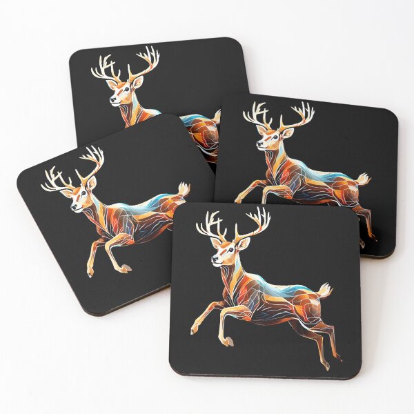 Item preview, Abstract Deer in Motion designed and sold by BirdsnStuff.