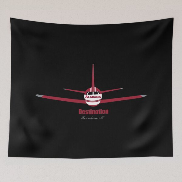 Item preview, Destination Tuscaloosa Alabama AL Airplane Airport Logo  designed and sold by Lartheviking.