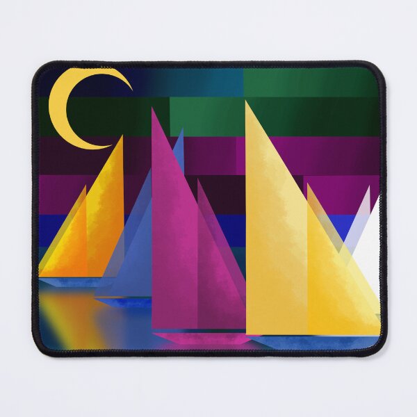 Item preview, Sailboats Abstract designed and sold by Andrew Hitchen.