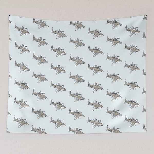 Item preview, Oceanic Whitetip shark art designed and sold by Artofmayara.