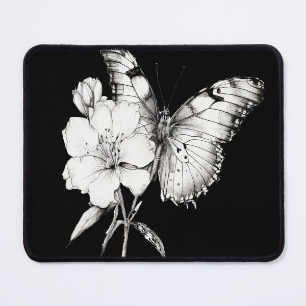 Item preview, Black and White Butterfly designed and sold by BirdsnStuff.