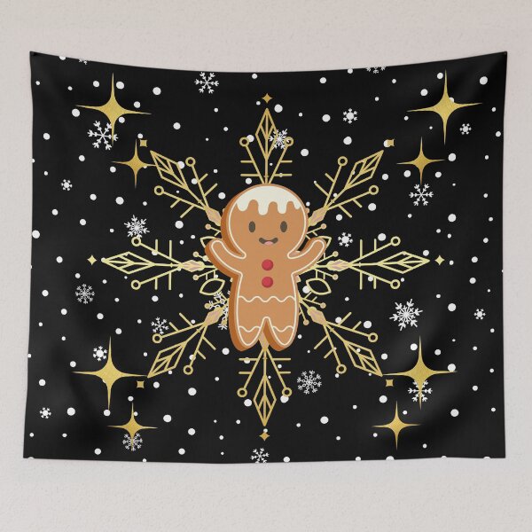Item preview, Snowflake Gingerbread Man designed and sold by Rumrabbit82.