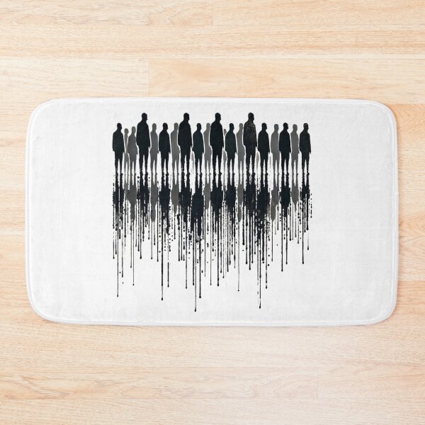 Item preview, Black and White Crowd Reflection designed and sold by Blink Art Studio.