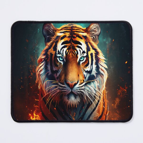 Item preview, Mystical Orange Tiger designed and sold by BirdsnStuff.