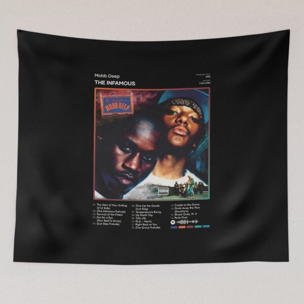 Item preview, Mobb Deep The Infamous Tracklist Album designed and sold by Yanbennett.