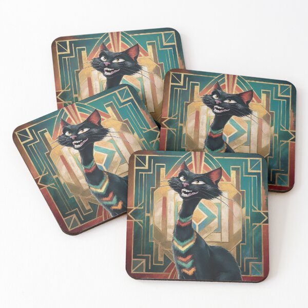 Item preview, Mid Century Atomic Cat designed and sold by Tamas Das.