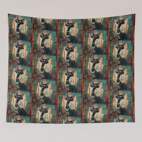 Item preview, Mid Century Atomic Cat designed and sold by Tamas Das.