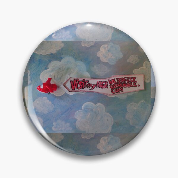 Item preview, A red airplane in the sky - 1 designed and sold by walterfest.