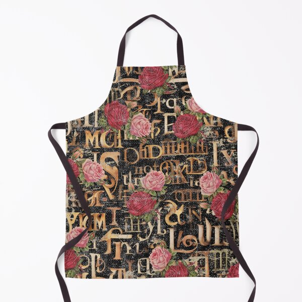 Item preview, Vintage Rosy Letters designed and sold by CharismaticMindArt.