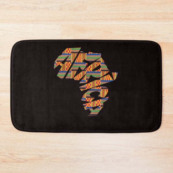 Item preview,  Kente Pattern Africa Map, Africa Typo , African Pattern, Ghana Style designed and sold by kentevibesshop.