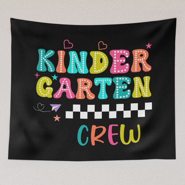 Item preview, Kinder Crew Kindergarten Teacher First 1st Day of School designed and sold by Blok45.