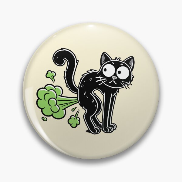 Item preview, farting cat x farting cat designed and sold by The  Knick Knack Nook.