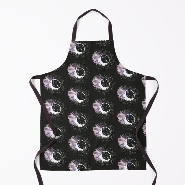 Item preview, Witch Crescent Moon Cape Daisy Dark Botanical  designed and sold by WildWoodlandWitch.