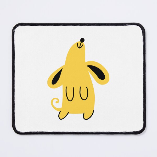 Item preview, Yellow funny dog designed and sold by ArndtDesign.
