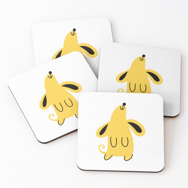 Item preview, Yellow funny dog designed and sold by ArndtDesign.