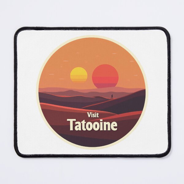 Item preview, Visit Tatooine-Twin Suns Getaway designed and sold by BROWNEESHOUSE.