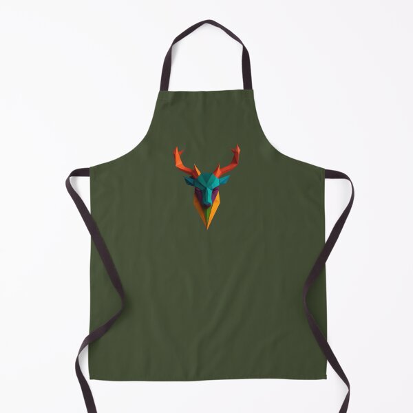 Item preview, A traditional devil mask, origami, deer vector art  designed and sold by VugArtShop.
