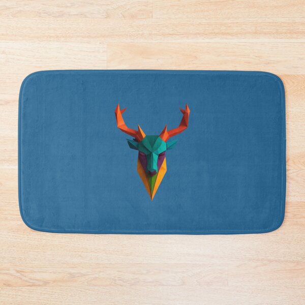 Item preview, A traditional devil mask, origami, deer vector art  designed and sold by VugArtShop.