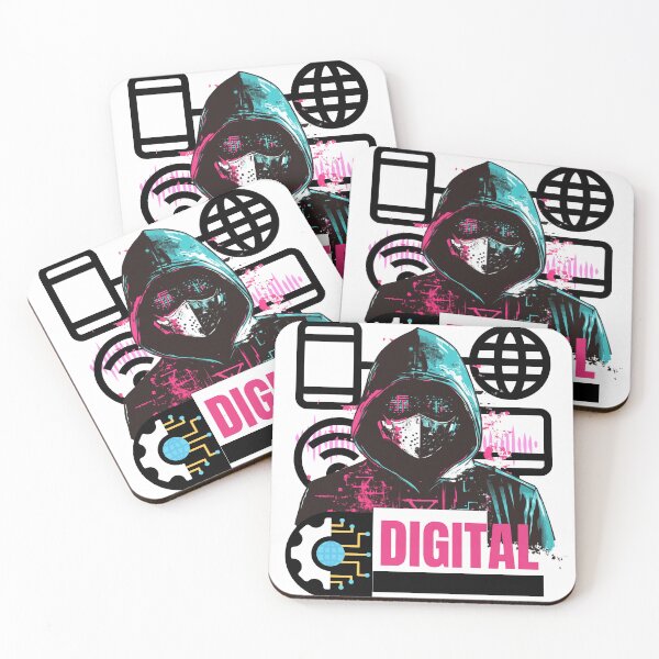 Item preview, Digital Hacker Aesthetic designed and sold by pacharadesign.