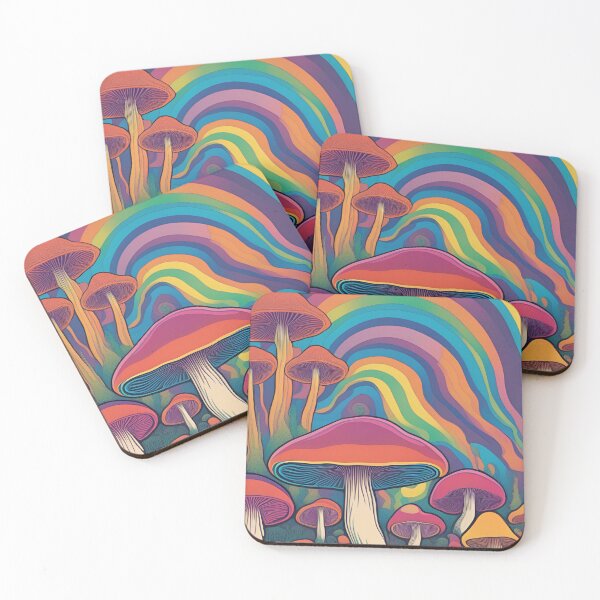 Item preview, Bright mushrooms after the rain designed and sold by Cat keeper .